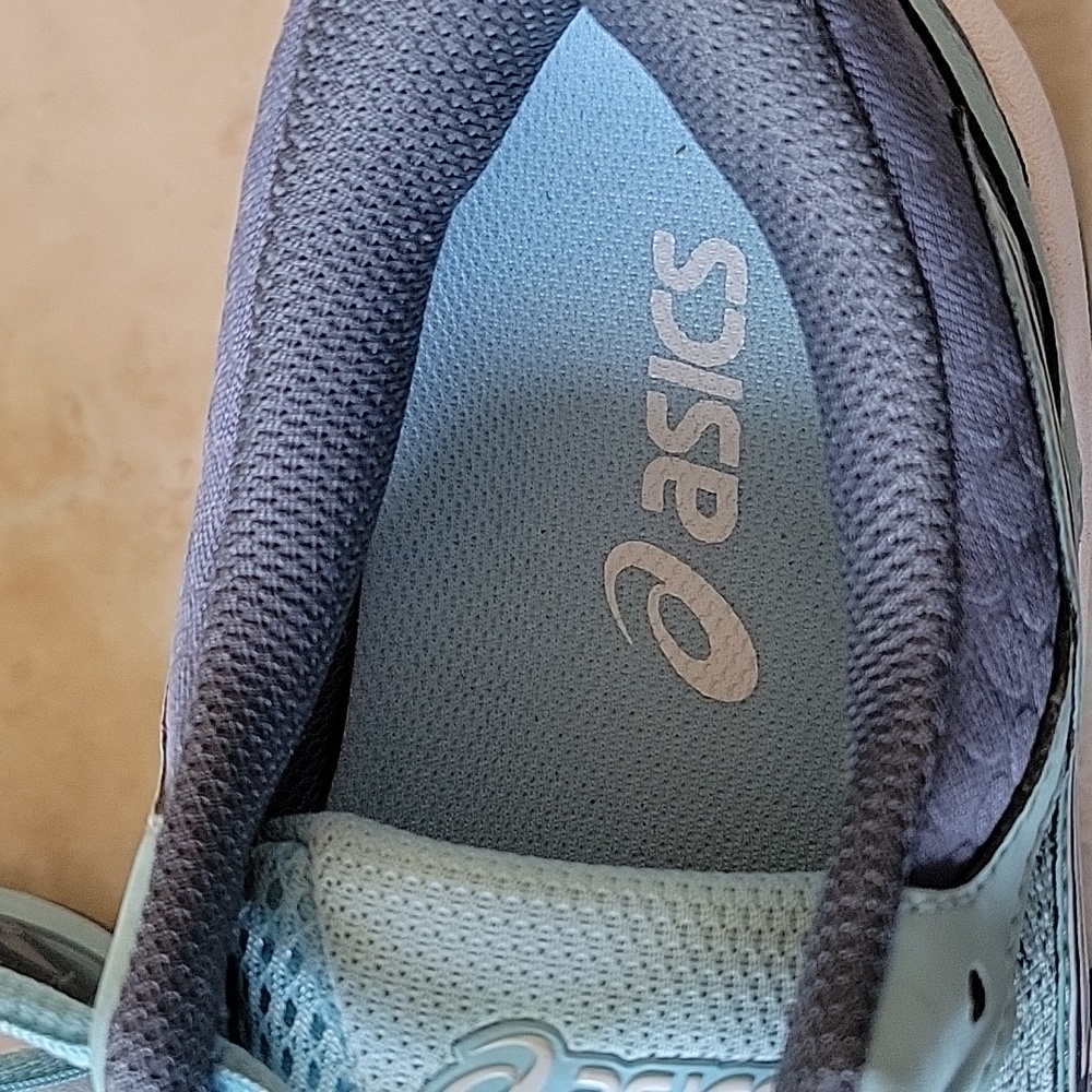 Asics GT-1000 6 Women's Blue Running Training Shoes Sneakers - Picture 3 of 9